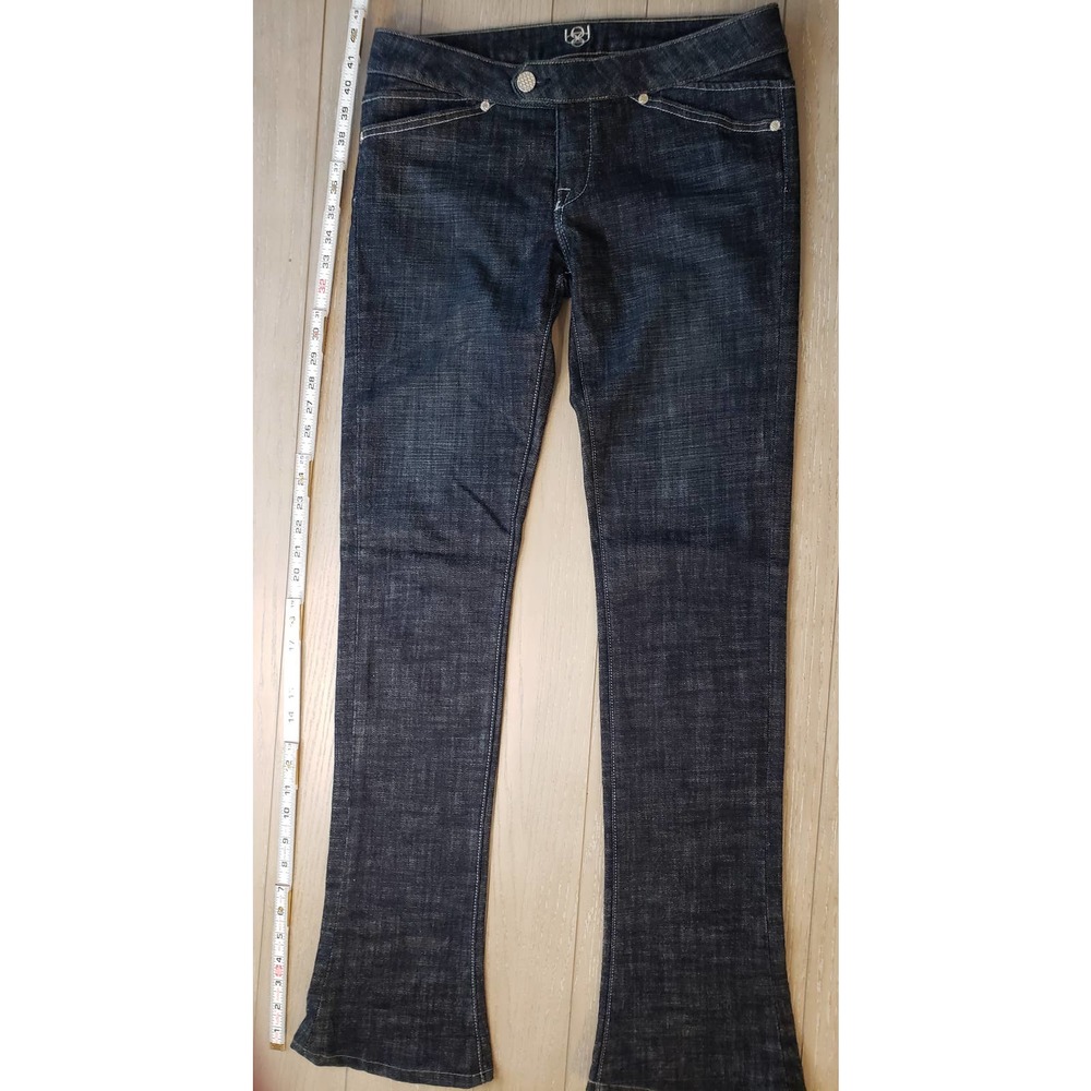 Bebe Jeans with a Flair Bottom Size 29, Y2K, croquette, hippie
